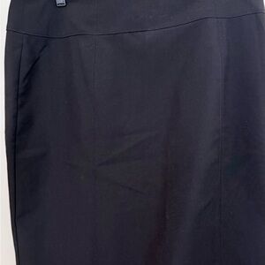 Worthington Elegant Black Pencil Skirt